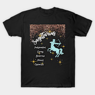 Sagittarius Zodiac Sign Astrology Tshirt T-Shirt